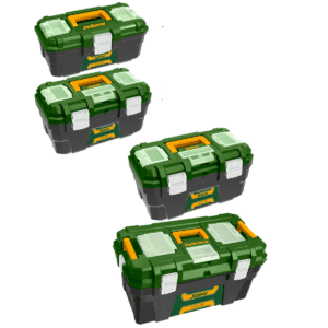 SET DE CAJAS HERRAMIENTAS 4PCS 13/16/19/24 HEB.MET - JDTB4104