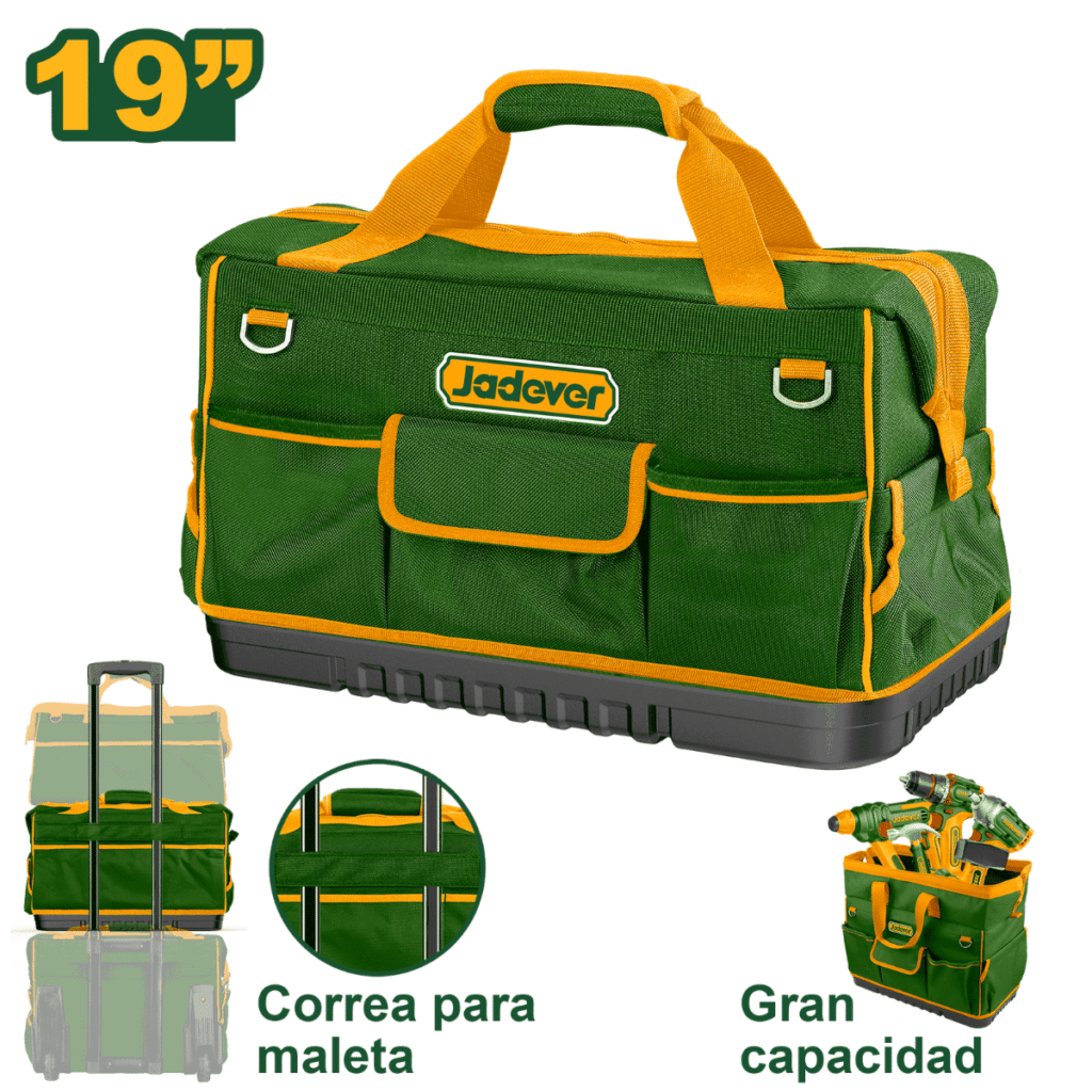MALETIN DE HERRAMINETAS 19″ 600D MAX 20KG 50X24X29CM – JDTG3120
