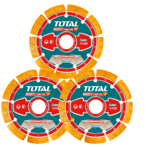 SET 3PCS DISCO DIAMANTADO SOLD.LASER 230MM HUM/SEC INDUSTRIAL - TAC2179033