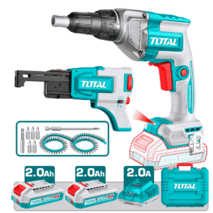 SET (2EN1) ATORNILLADOR DRYWALL + ADAPTADOR 25-55MM 2X2.0AH INDUSTRIAL - TDSLI204268