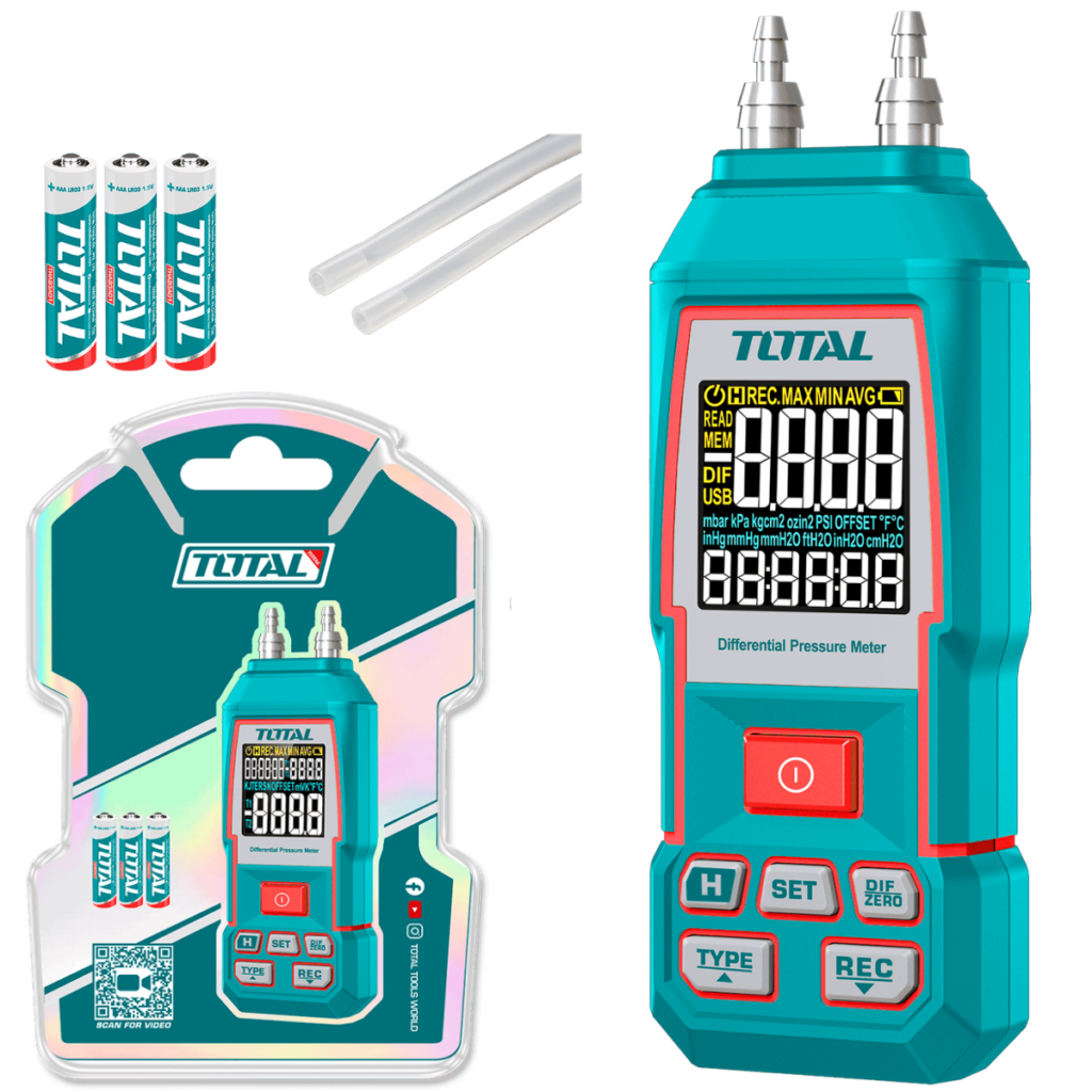 MANOMETRO DIGITAL +-5PSI PRES:0.3% BAT:3XAAA INDUSTRIAL – TETGA032