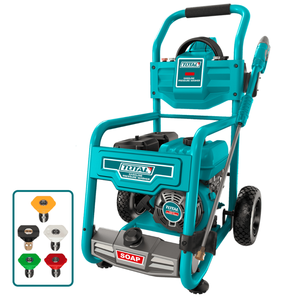 LAVADORA A PRESION GASOLINERA 7.5HP 3450PSI 9.5L/MIN OHV 4 TIEMPOS – TGT250208