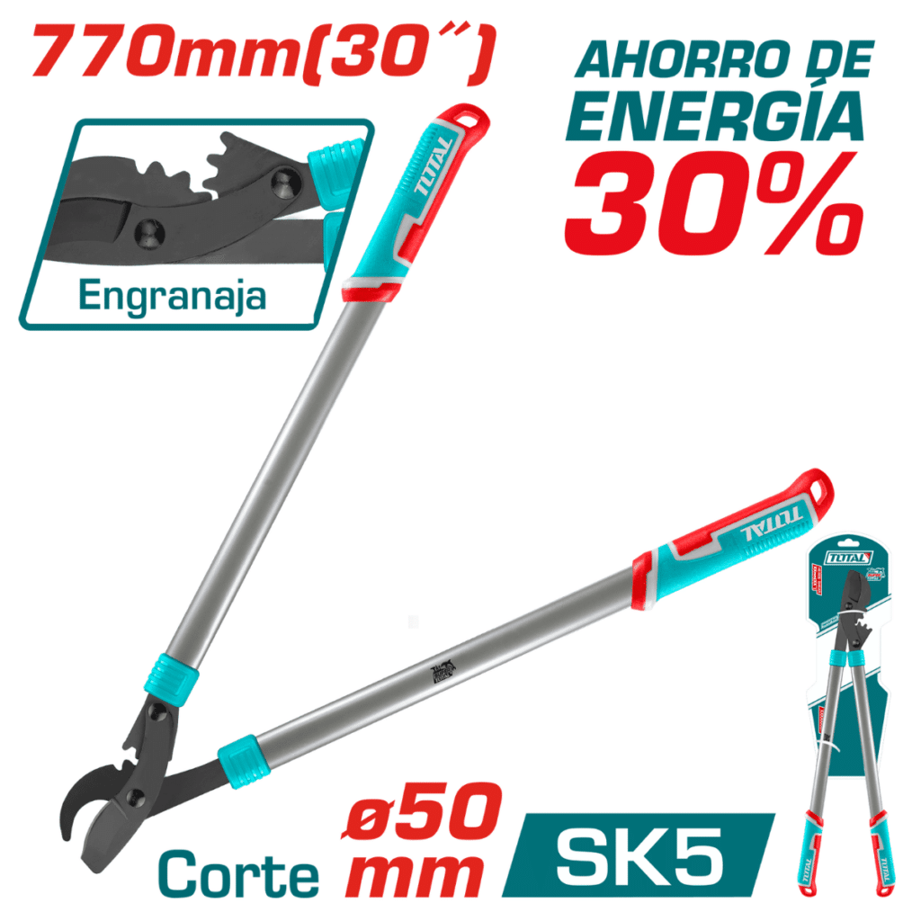 TIJERA PODADORA 770MM(30») DIA50MM SK5 +TEFLON ENERGY:30% INDUSTRIAL – THT1528401