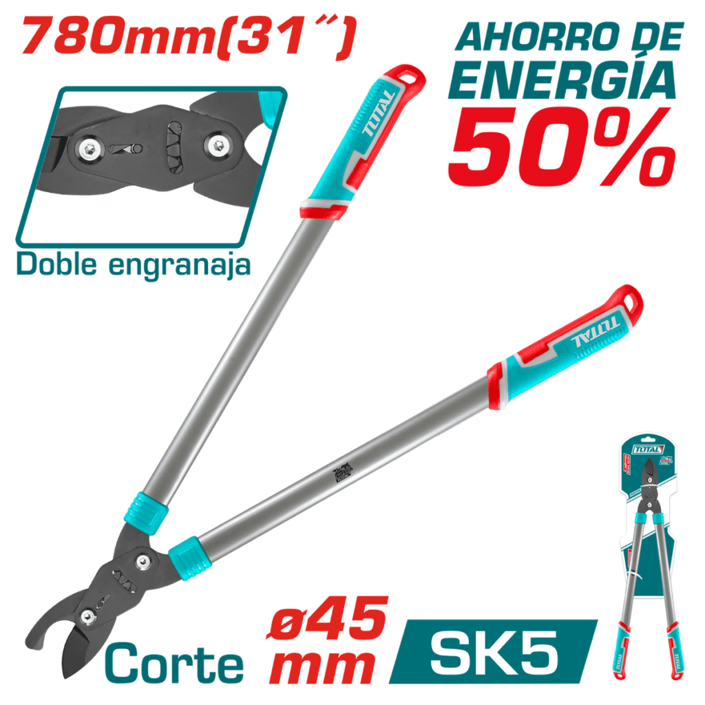 TIJERA PODADORA 780MM(31») DIA45MM SK5 + TEFLON ENERGY:50% INDUSTRIAL – THT1528608