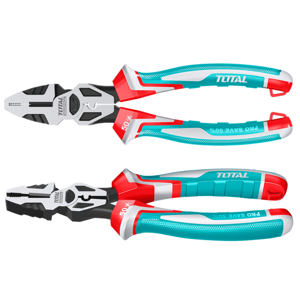 ALICATE DE FUERZA COMBINACIÓN 9.5″/240 MM CR-V, AHORRO DE ESFUERZO 50%, INDUSTRIAL – THT211958S