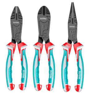 SET DE ALICANTES 3PCS CR.V MEJORA 60% BLISTER INDUSTRIAL - THT2CK231