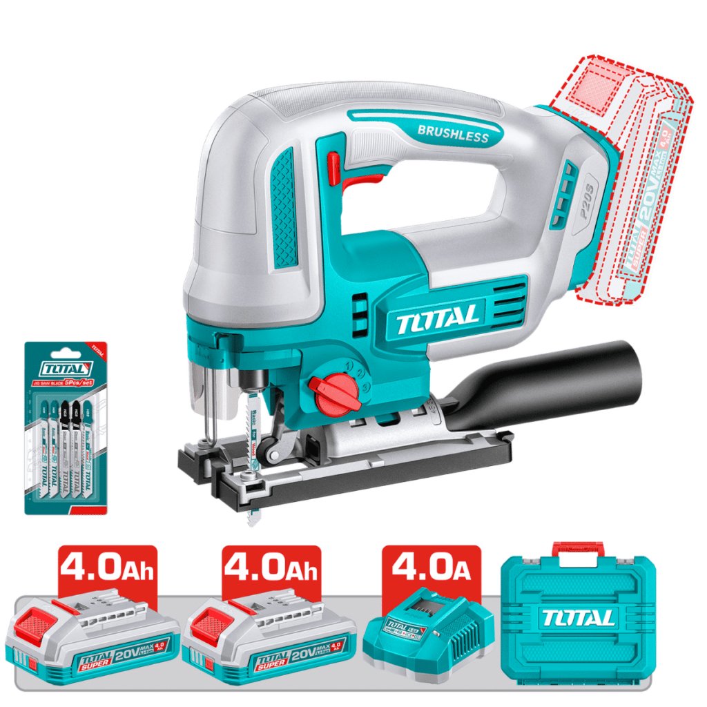 CALADORA 20V BL 3000RPM MAD:110MM MET:12MM 2X4.0AH STC INDUSTRIAL – TJSLI13562