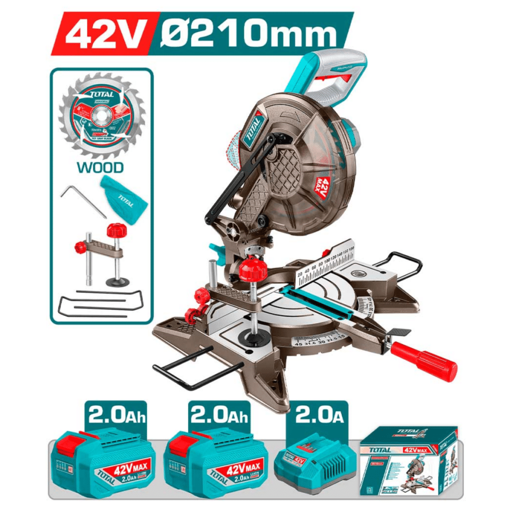 INGLETADORA 42V BL 210MM 4300RPM 2X2.0AH +ACC INDUSTRIAL – TMSLI422182