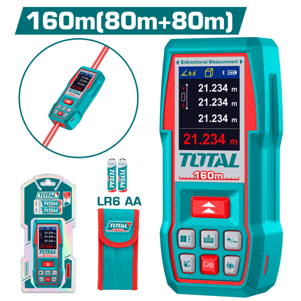 MEDIDOR DE DISTANCIA LASER BIDIRECCINAL 160M (80+80) PRE:2.0MM – TMT51646