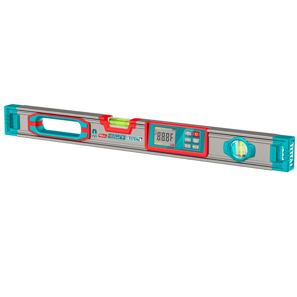 NIVEL BURBUJA DIGITAL LCD 60CM B:2 ALUMINIO PRES:0.5MM MAGNETICO IND. – TMT9606D