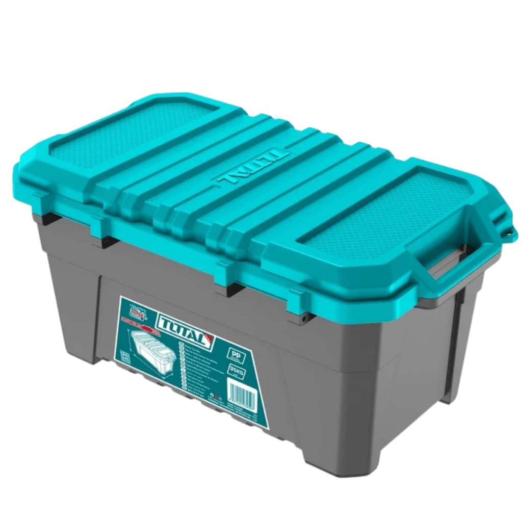 CAJA CAJA HERRAMIENTAS 33» 85L NEW PP 826X492X393 35KG – TPBX033225» 45L NEW PP 625X380X315 25KG HEBILLA METALICA – TPBX0252 (copia)