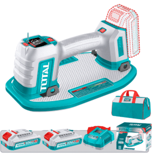 ELEVADOR DE SUCCIÓN 20V MAX HOR:170KG MAX VER: 60KG LED 2X2.0AH + MALETIN INDUSTRIAL - TSCLI20305