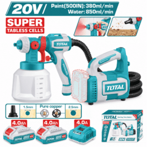 PISTOLA PINTAR 20V 120DIN-S 2X4.0AH(TC) CAPACIDAD: 1000ML - TSGLI20062